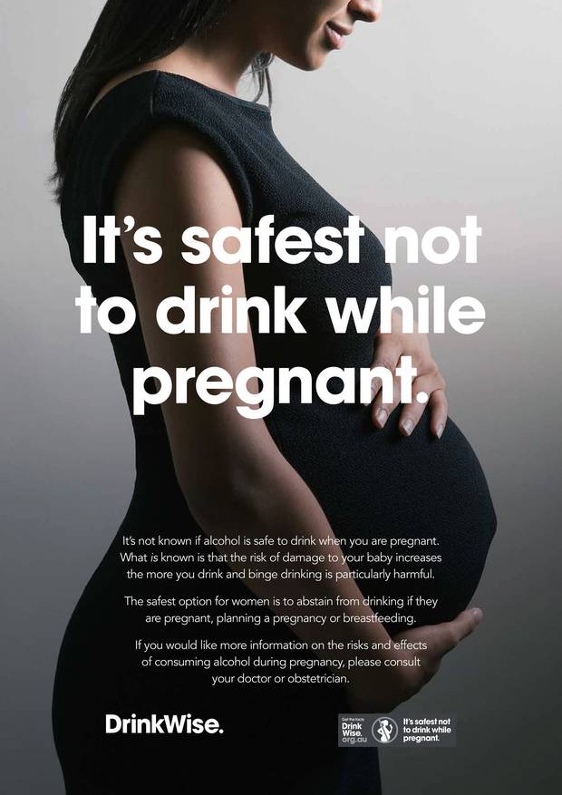 Australian Campaign Suggests Its Okay To Drink While Pregnant Ski