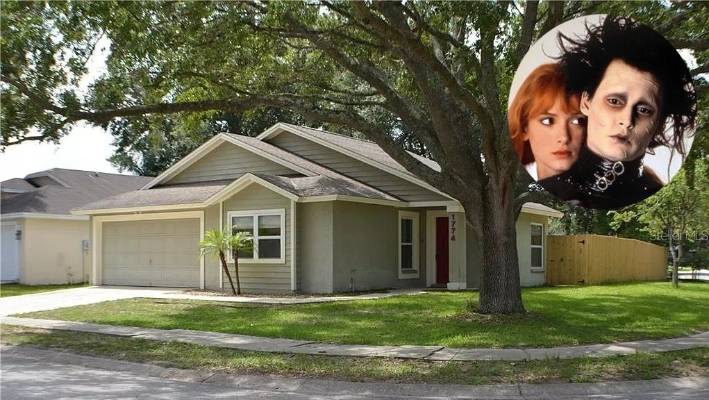 Edward Scissorhands house for sale in Florida