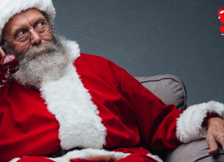 Santa Phones into SKI!!