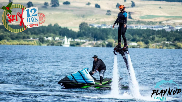 DAY 8: Win thanks Play-N-Up Flyboard