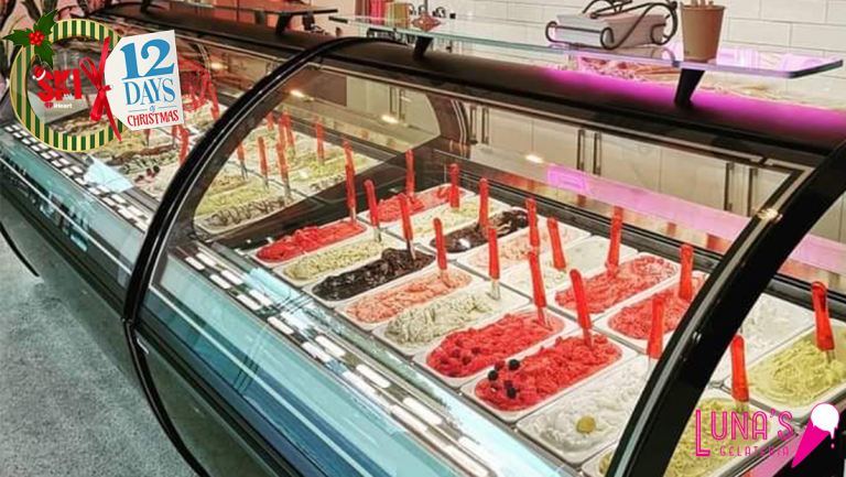 DAY 7: Win thanks to Lunas Gelateria!