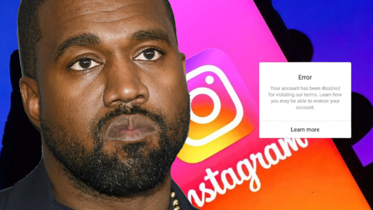 Kanye West suspended from Instagram after breaching harassment policy