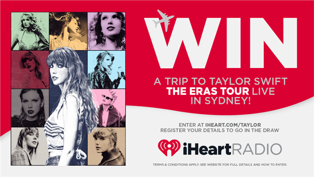 WIN a trip for 2 to Taylor Swift LIVE in Sydney with iHeartRadio!