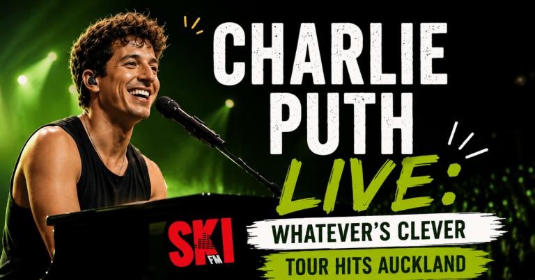 Charlie Puth New Zealand Tour 2026: Spark Arena Show