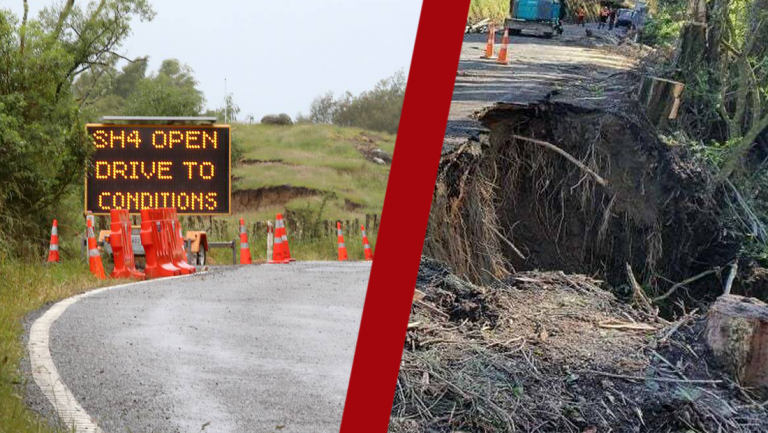 SH4, Parapara has reopened following closure due to washout