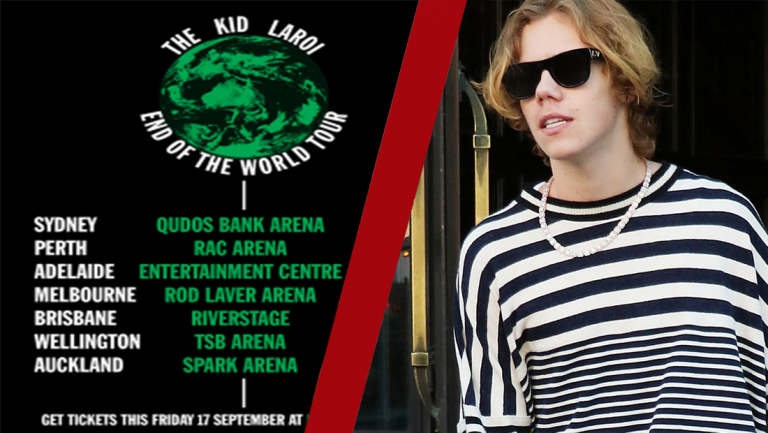 The Kid Laroi is coming to New Zealand