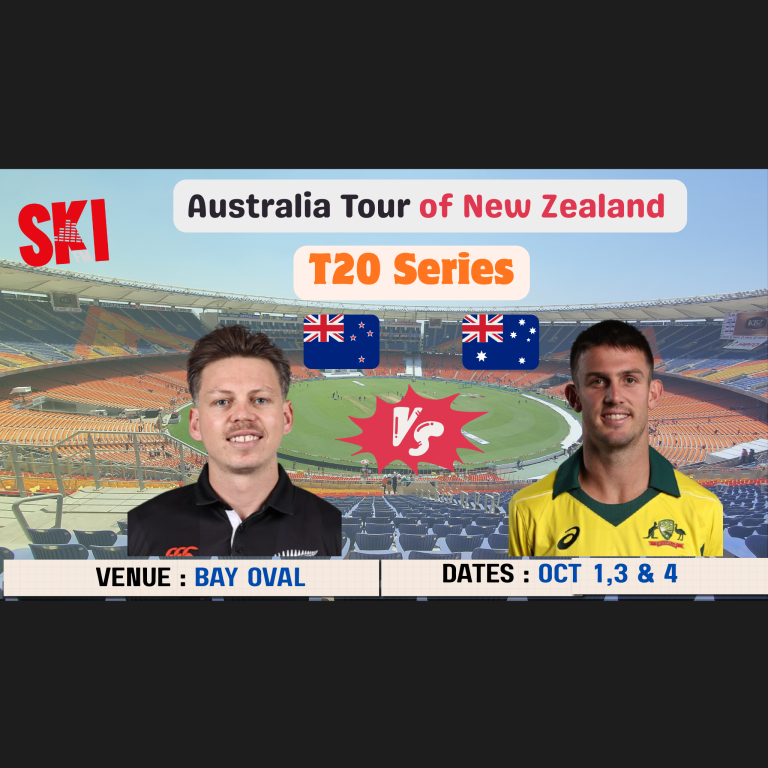 NZ vs AUS: T20 Rivals Set For Bay Oval Battle