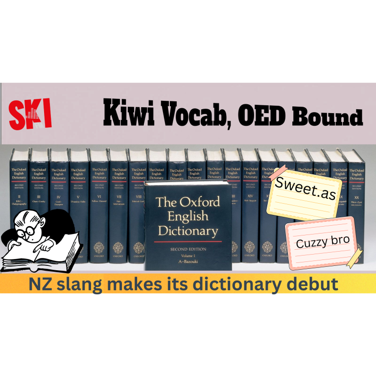 Oxford English Dictionary Embraces Aotearoa