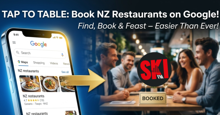 Book NZ Restaurants on Google: New Cape Reinga to Bluff Tool